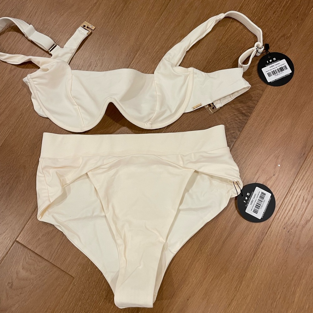 MBM Cream Bikini Set